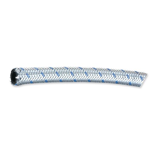 Tuyau carburant tresse métallique longueur 10 mètres Ø 9x14mm